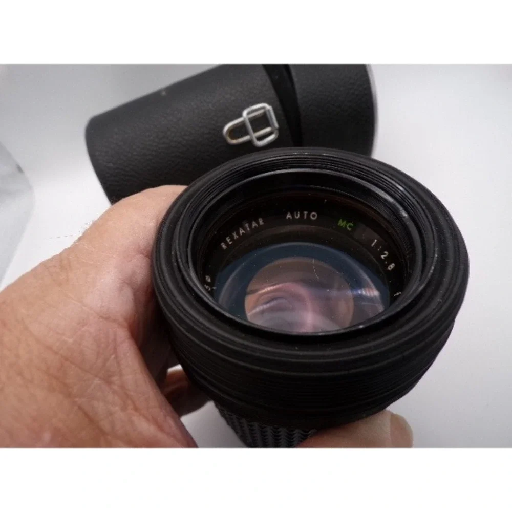 Rexatar 2.8 50mm Manual Focus Prime Lens w/‎ Case